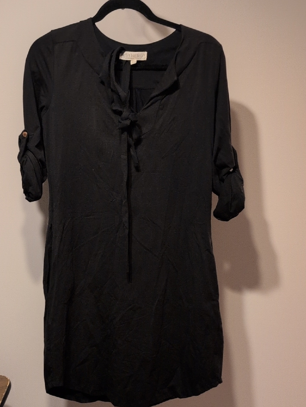 Synergy Organic Clothing Mid Length Long Sleeve Dress